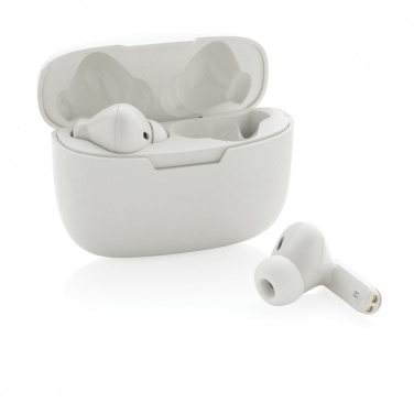 Logo trade promotional merchandise photo of: RCS recycled plastic Liberty Pro wireless earbuds